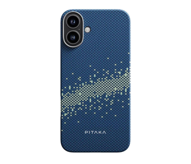PITAKA Tactile Woven Case StarPeak Milky Way Galaxy iPhone 16 - 1369542 - zdjęcie